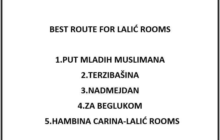 Lalic Rooms ซาราเยโว ภายนอก รูปภาพ